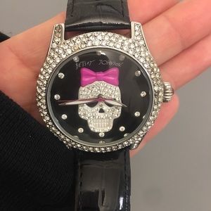 Betsey Johnson Skull Watch